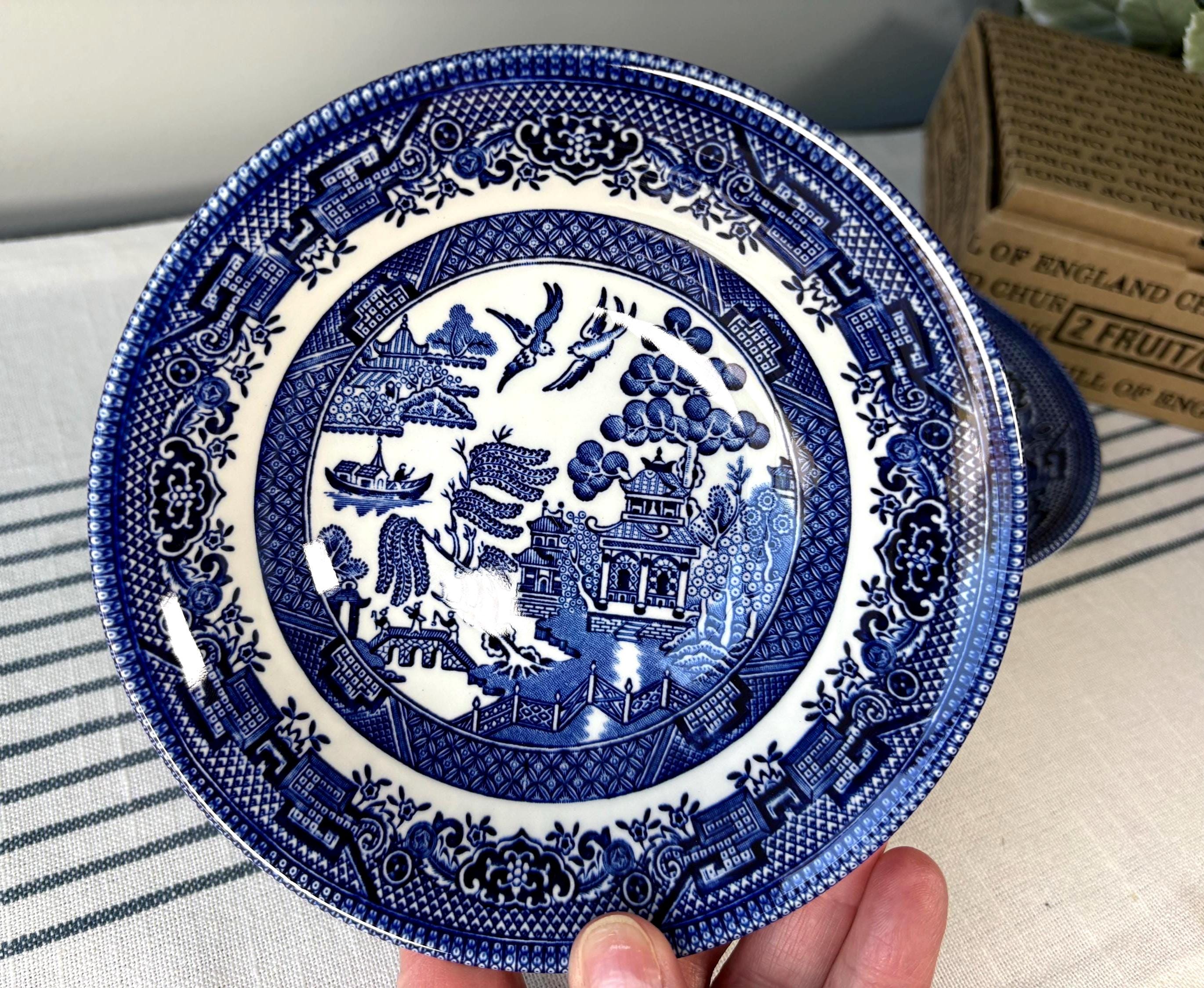 Blue Willow Bowls - Etsy