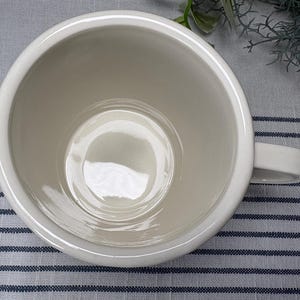 Anthropologie Monogrammed Mug: Z Initial Shaving-Style Mug 画像 7