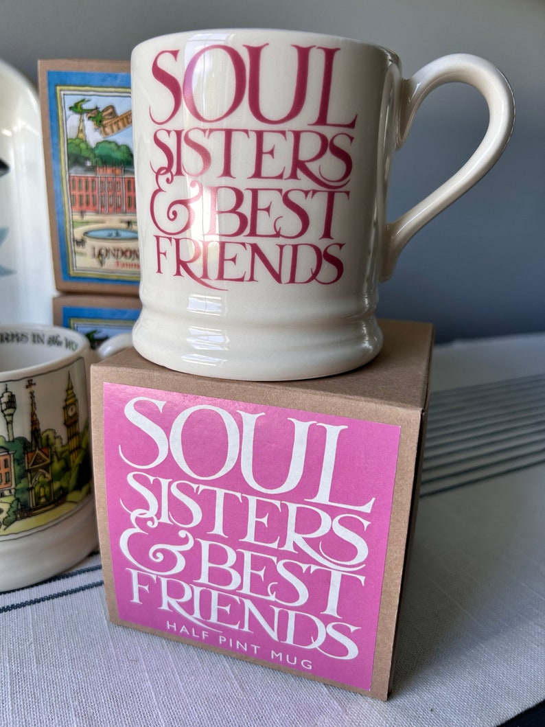 Emma Bridgewater Mugs and Fish Tray London in Summer Soul Sisters Best