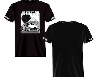 Touge Nation "Long Live Toyota" GR86 Manga Style T-Shirt