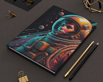 Space Adventure Hardcover Journal