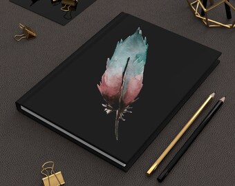 Feather Hardcover Journal Matte