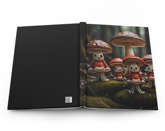 Mushroom Hardcover Journal Matte