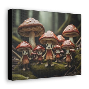 Mushroom Canvas
