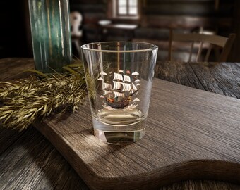 Pirate Ship Shot Glass, 1.5oz
