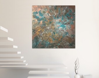 Abstract Art, Abstract Painting, Modern Painting, Canvas on Stretcher Frame, Handmade Painting, Original, Unique,