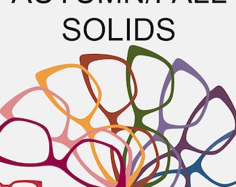 Autumn Solid Color Glasses Toppers – Harvest Dupes on Shimmer Pearl Silver Metal Base (Pair Eyewear Compatible)