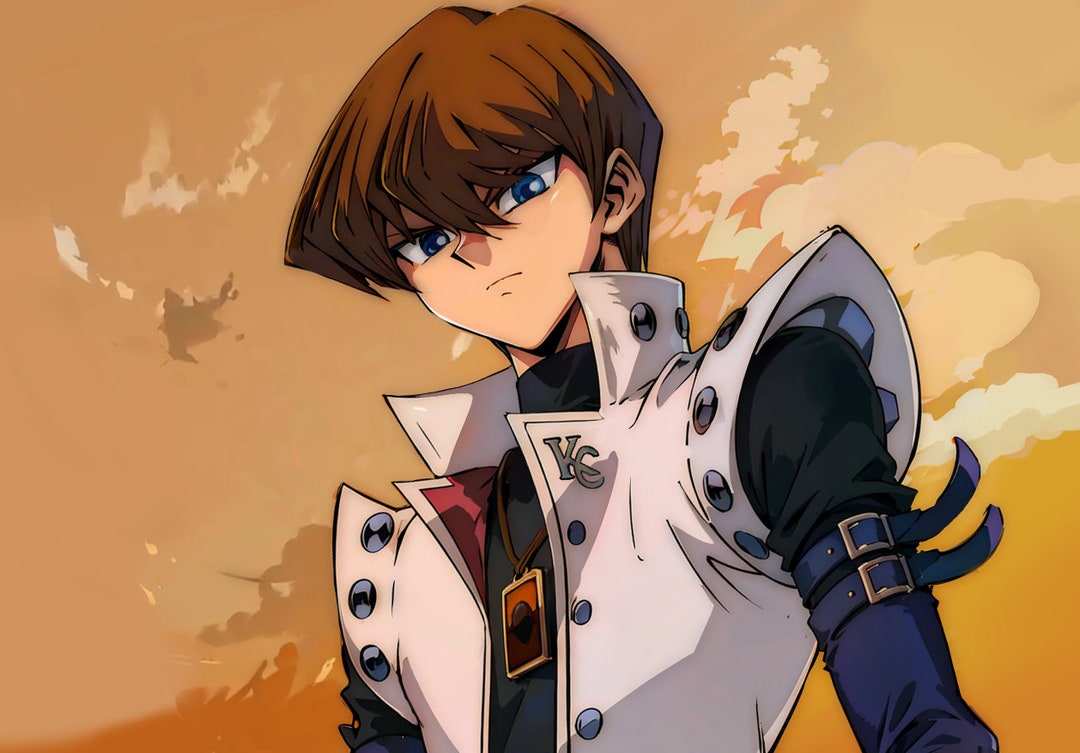 YGO Stylish Custom Playmat Seto Kaiba Yugioh Etsy