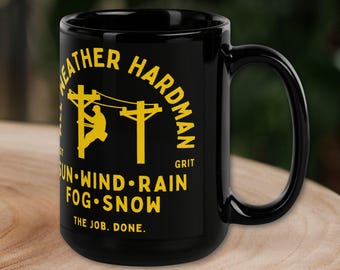 Lineworker Mug: Lineman Gifts, Power Utility Linemen Gift