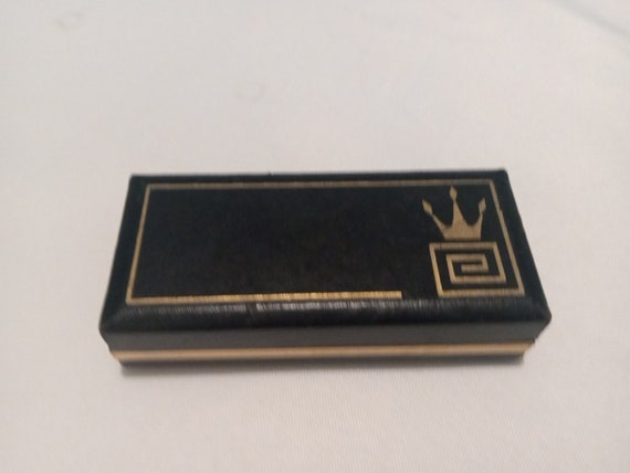 Vintage Swank Cufflinks and Tie Clip with box. Ra… - image 1
