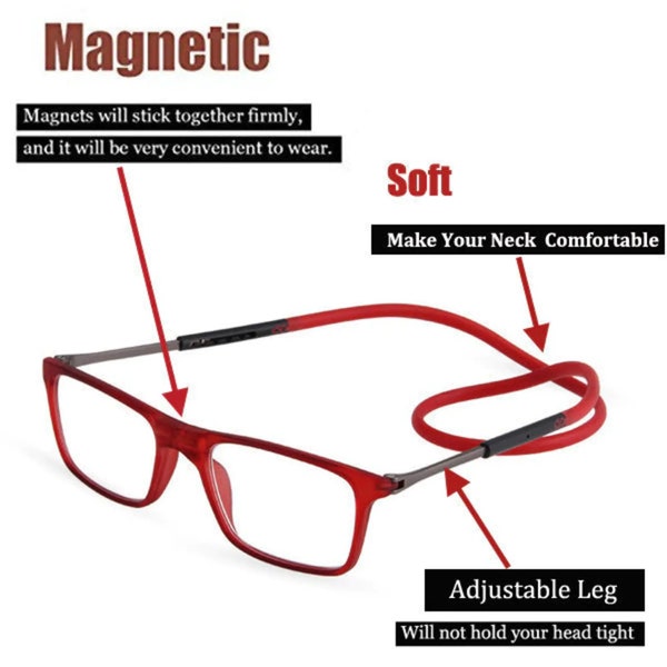 Magnetische leesbril