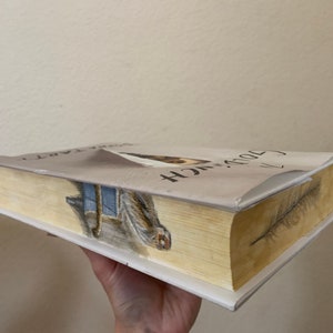 The Goldfinch Fore-Edge Book Painting