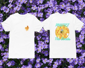 Bee Lover Tee: Save the Locals Shirt for Nature Lovers