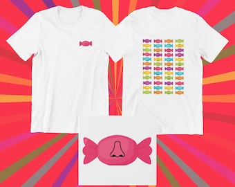 Hilarious Cocaine Nose Candy Festival Tee - Funny Graphic Shirt for Music Lovers