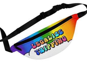 Colorful Fanny Pack for Festivals - Keep Your Possessions Safe! - Legalize Tripping Psychedelics