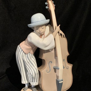 Lladro #3834 Jazz Bass