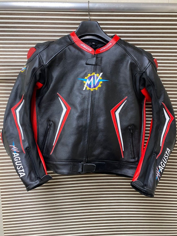 Giacca pelle top mv agusta