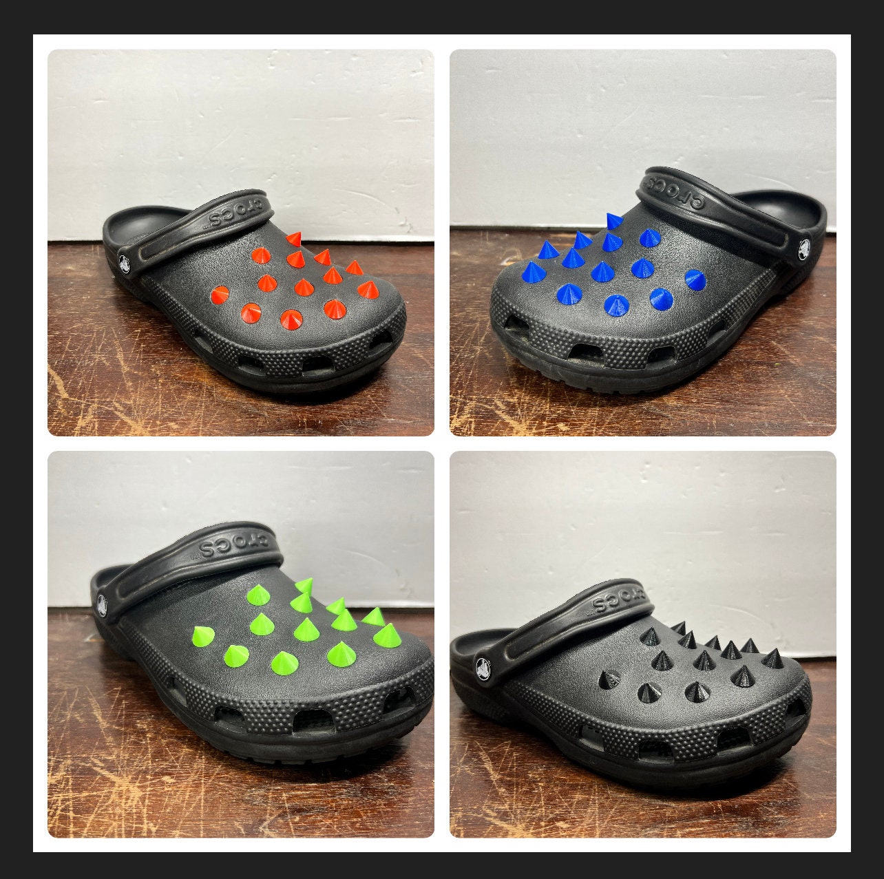 Spike Jibbitzs for Crocs 