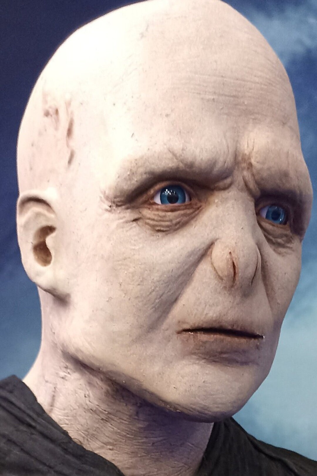 Máscara De Látex Voldemort Harry Potter Etsy