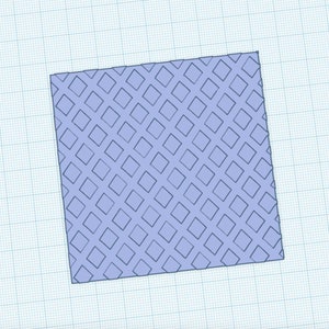 Digital-Eistüte 3D strukturiertes Pergamentpapier Embosser- Digital Download STL-Datei für den 3D-Druck