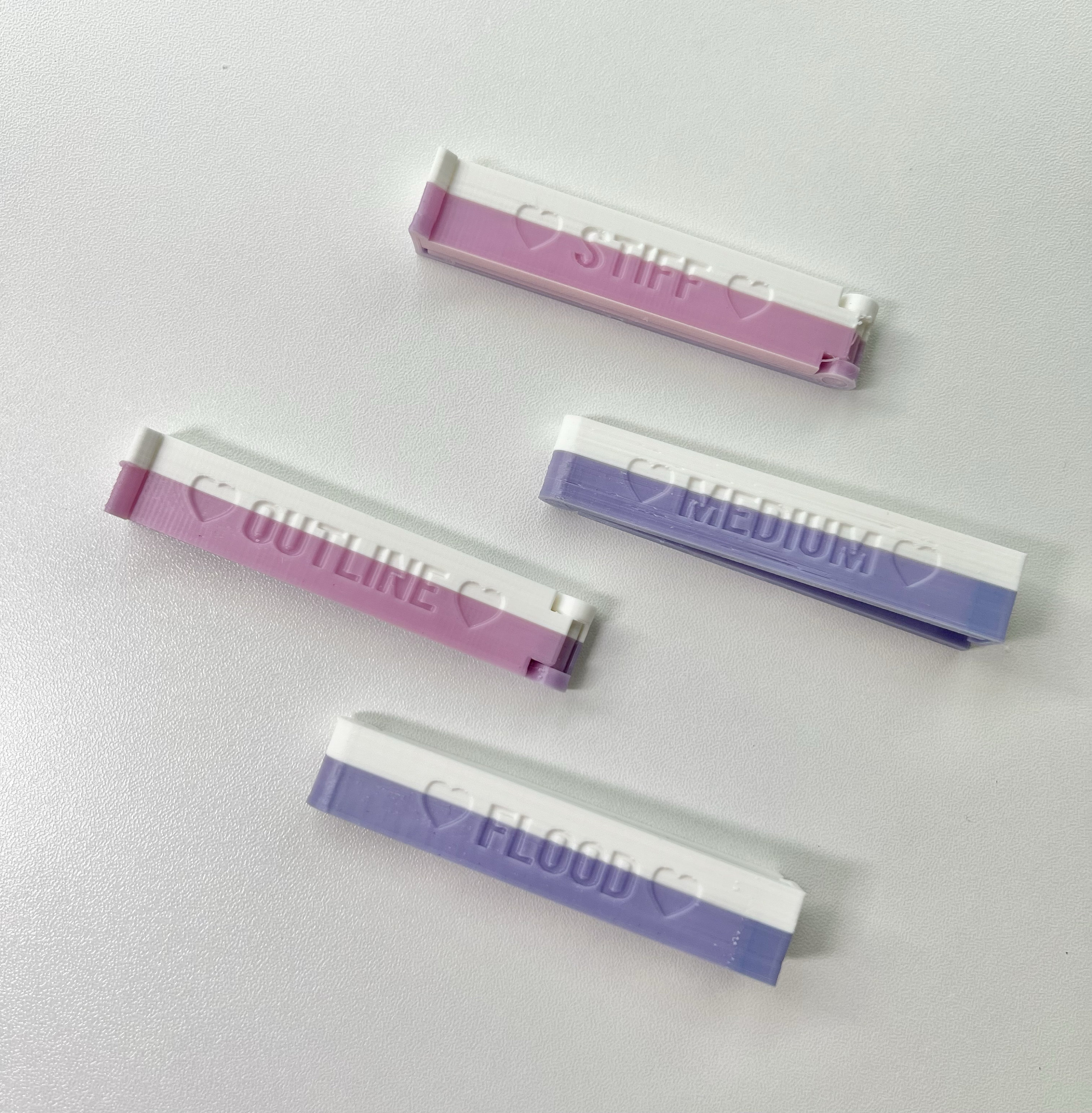 Digital- Icing Bag Clips- Consistency Label Set - Digital Download- STL ...