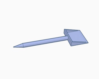 Digital- Sprinkle Shovel - STL File for 3D Printing