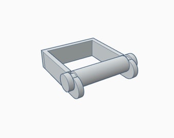 Numérique - Support d'autocollant de 2,25 po. pour panneau perforé - Fichiers STL numériques pour impression 3D