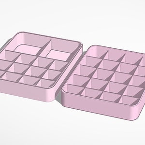 Digital- Gel Food Color Organizers - STL File for 3D Printing