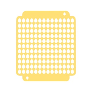 Digital- Egg Sprinkle Stencil (3 Sizes)- Digital Download- STL File for 3D Printing