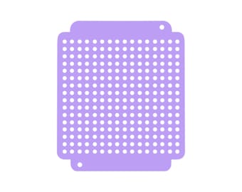 Digitale ronde confetti strooi stencil (2 maten stencils inbegrepen)-digitale download-STL-bestand voor 3D-printen