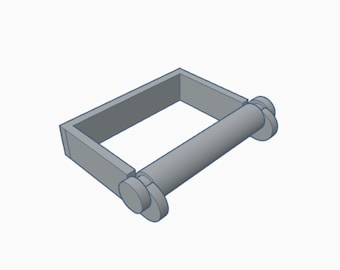 Digital - 3,25" Aufkleberhalter für Peg Board - Digitale STL-Dateien für den 3D-Druck