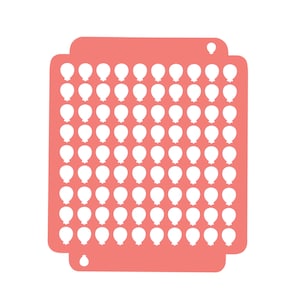 Digital- Balloon Sprinkle Stencil (3 Sizes)- Digital Download- STL File for 3D Printing