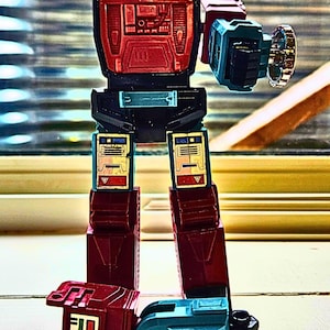 1985年製 トランスフォーマー G1 パーセプター ハズブロ ヴィンテージフィギュア オートボットパーツ修理