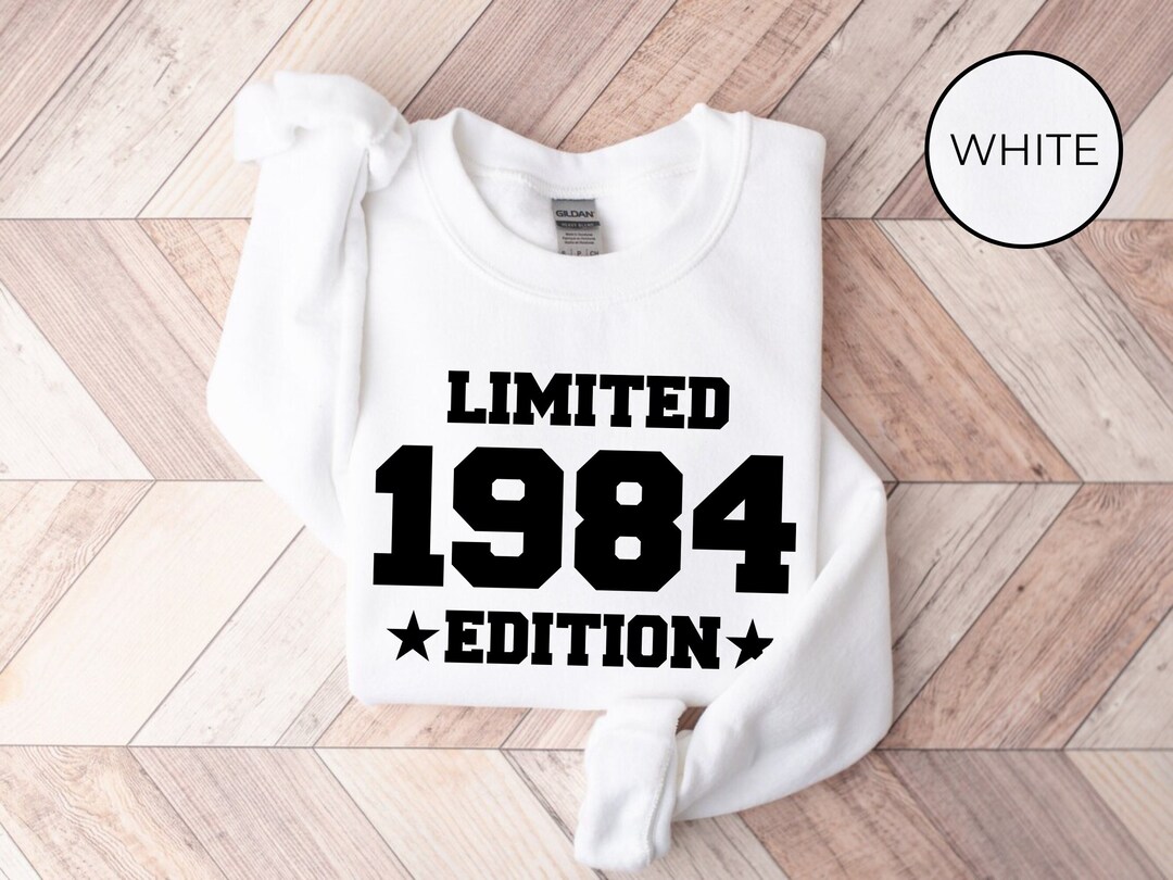 Women's 40th Birthday T-Shirt - Vintage 1984 Original Parts Tee, 40th Birthday Gift Idea - View #8