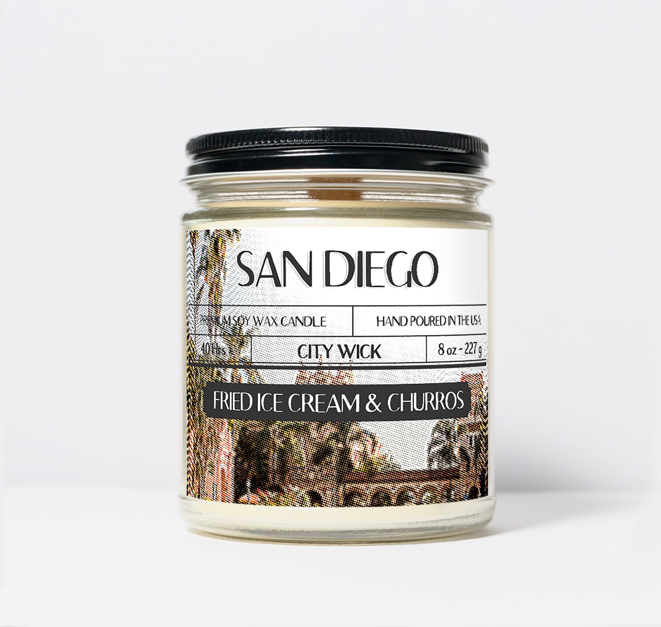 Smells Like A Sunset In La Jolla Candle, San Diego Gift Candle, Moving