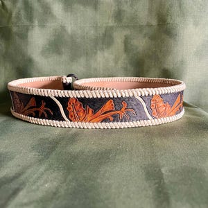 hand tooled custom belts