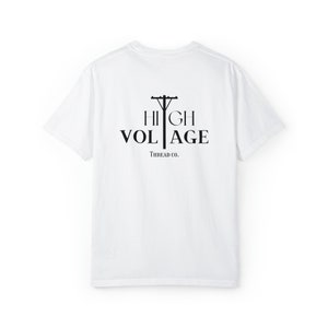 Camiseta de High Voltage Thread Co. // Camiseta de liniero // Ropa de liniero // Camiseta de cuello azul
