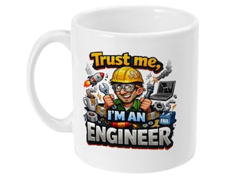 Trust Me Fun Engineer Gift keramische mok voor briljante professionals