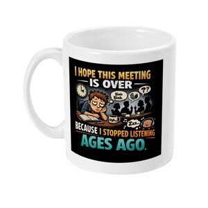 Office Humour – I Hope This Meeting Is Over (1)
