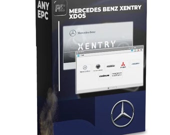 Logiciel Mercedes Xentry dernière version pour le diagnostic des véhicules du groupe Mercedes, voitures, camions, commerciaux, Smart, de 2010 à aujourd'hui.