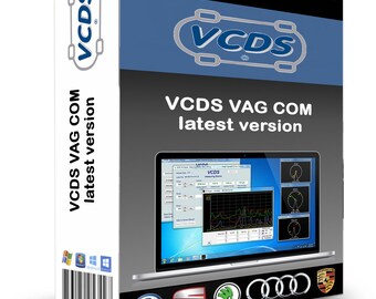 VCDS VAG-COM (latest version) Software complete for Volkswagen Audi Skoda Porsche Seat diagnosis diagnostic coding vehicle