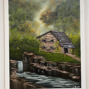 Original Handmade Nature Landscape Oil Painting on Canvas Art Home Décor