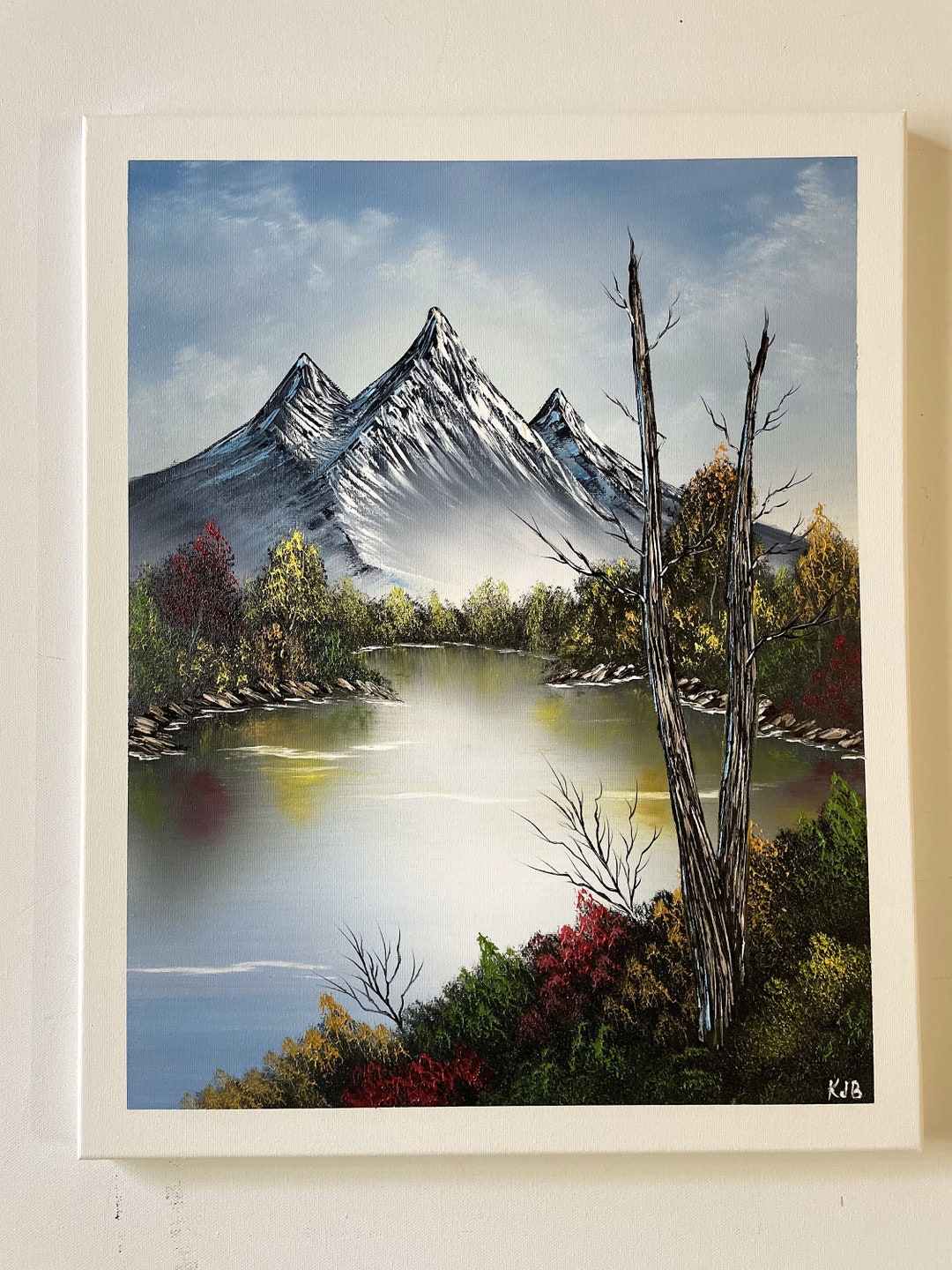Original Handmade Nature Landscape Oil Painting on Canvas Art Home ...