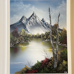Original Handmade Nature Landscape Oil Painting on Canvas Art Home Décor