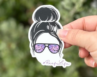 Cherry Bomb Acro Reef Life Sticker 3 inches, Coral Reef Sticker, Coral Lover Gift, Reef Tank Sticker, Saltwater Aquarium Sticker