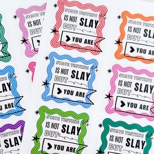 Motivational Testing Desk Notes: Treat Tags for Students (PDF)