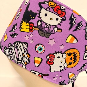 Men/Women Surgical Scrub Cap Lined Kitten Cute Cap 100% Cotton