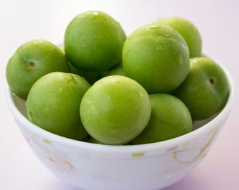2 LBS Fresh Sour Plum| Green Plum | Greengage Janerik | Unripe Plum | Raw Plum | Goje Sabz | Can Erik