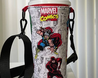 Cotton Freestyle Cup Sleeve Crossbody (Marvel Comics Superheroes)