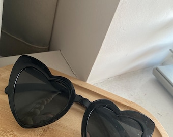 Schwarz Sonnenbrillen personalisierbar|Partygläser|Hochzeitsbrillen|Konzertbrillen|Hochzeitsbrillen|Konzertgläser